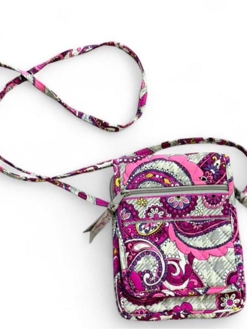 Vera Bradley Crossbody Bag in Paisley Meets Plaid